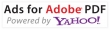 Quảng cáo của Yahoo trên Adobe PDF