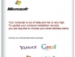 Cảnh báo email mạo danh Microsoft đánh cắp mật khẩu người dùng
