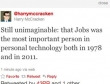 Sự rút lui của Steve Jobs gây 'bão' trên mạng